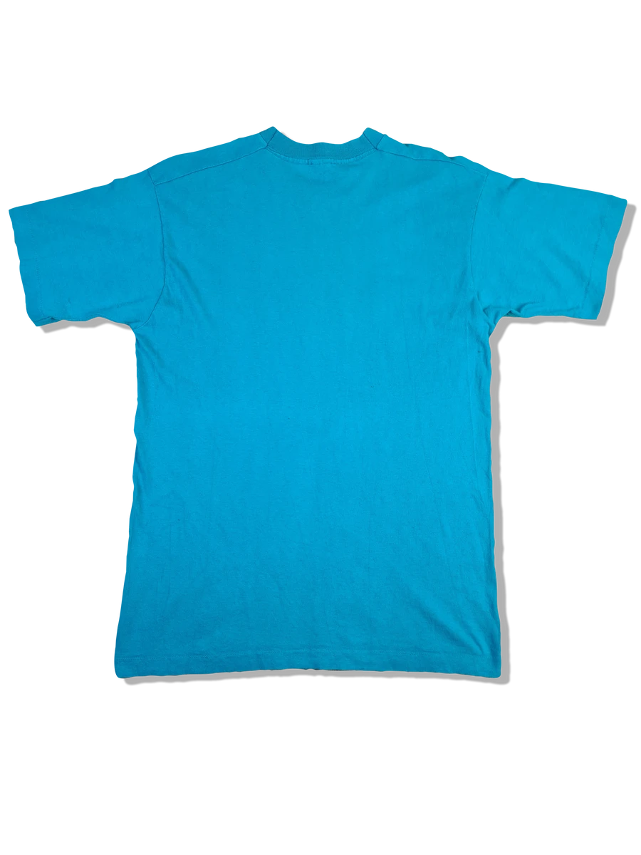 Vintage Fruit Of The Loom Shirt Florida Made In USA Single Stitched Türkis-Blau L 5 Vintage Fruit Of The Loom Shirt Florida Made In USA Single Stitched Türkis-Blau L – Bild 3