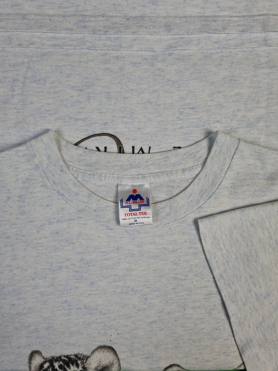 Vintage H.L. Miller Shirt Siegfried & Roy At The Mirage Made In USA Single Stitched Grau M 4 Vintage H.L. Miller Shirt Siegfried & Roy At The Mirage Made In USA Single Stitched Grau M – Bild 2