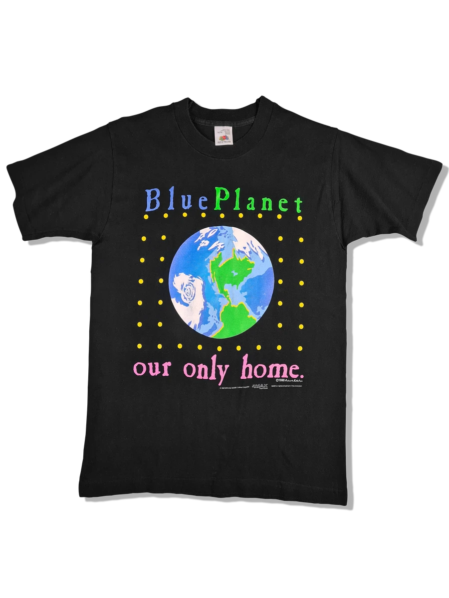 Vintage Fruit Of The Loom Shirt 1990 Robert Kitchen Blue Planet Made In Canada Schwarz M 3 Vintage Fruit Of The Loom Shirt 1990 Robert Kitchen Blue Planet Made In Canada Schwarz M