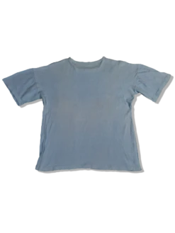 Vintage Tourist Shirt 70s Hong Kong Single Stitched Hellblau S-M -Pierre Cardin Geschaft 20221231 120625 1200x1200