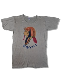 Vintage Tourist Shirt Egypt Hellbraun L-XL