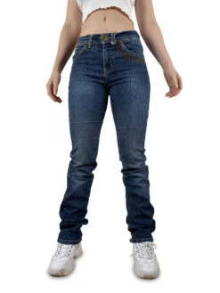 Y2K Dolce & Gabbana Jeans Mid Waist Dunkelblau S-M