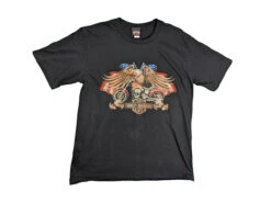 Harley Davidson Vintage Adler Tee Schwarz XL